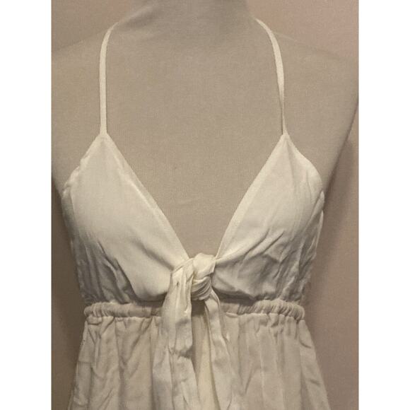 Rachel Pally Naomi Maxi Maternity Dress •M• Ivory Halter Gown $248 NWT! - Picture 3 of 7